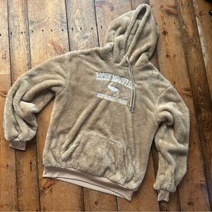 Cozy Tan Fleece Hoodie